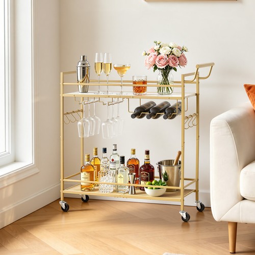 Vevor tiers bar cart home - vevor, 2